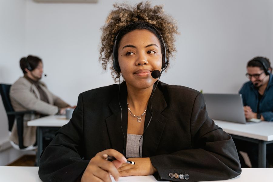 Conseillère call center